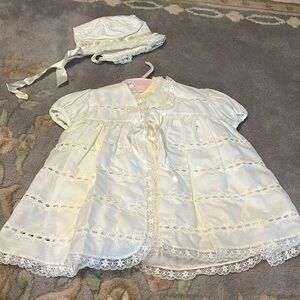 Vintage Madonna infant christening outfit